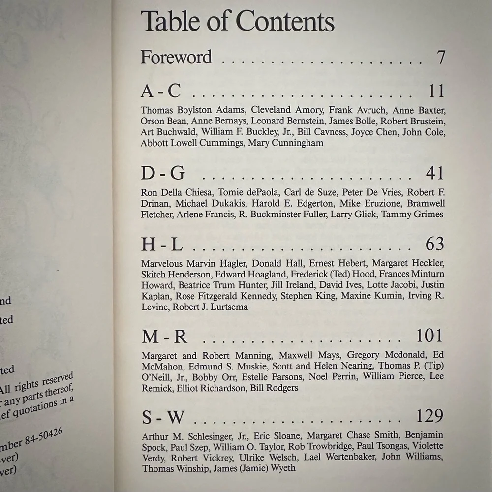 The Famous New Englanders Cookbook: Favorite Recipes from Celebrities… - Picture 4 of 8